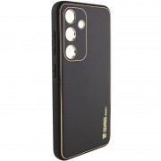 Шкіряний чохол Xshield для Samsung Galaxy S23, Чорний / Black