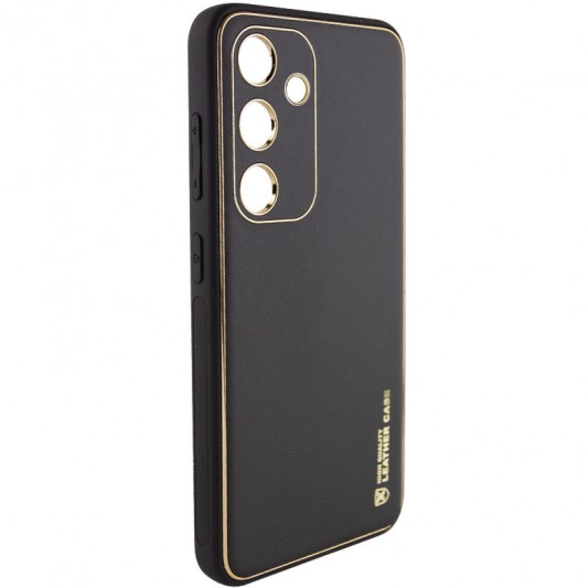 Шкіряний чохол Xshield для Samsung Galaxy S23 Чорний / Black - зображення 2 