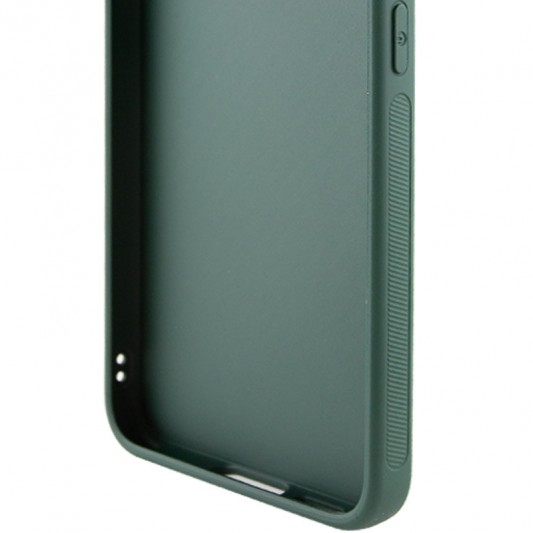 Шкіряний чохол Xshield для Samsung Galaxy S23 Зелений / Army Green - зображення 2 