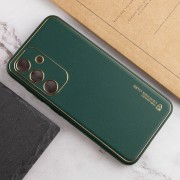 Шкіряний чохол Xshield для Samsung Galaxy S23, Зелений / Army Green
