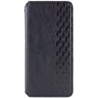 Кожаный чехол-книжка GETMAN Cubic (PU) для Samsung Galaxy A54 5G Черный