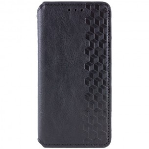 Кожаный чехол-книжка GETMAN Cubic (PU) для Samsung Galaxy A54 5G Черный