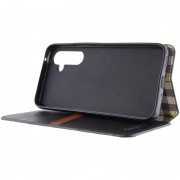 Кожаный чехол книжка GETMAN Cubic (PU) для Samsung Galaxy A54 5G, Черный