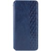 Кожаный чехол книжка GETMAN Cubic (PU) для Samsung Galaxy A34 5G, Синий
