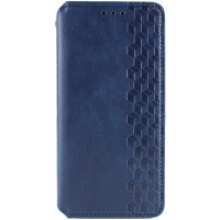 Кожаный чехол-книжка GETMAN Cubic (PU) для Samsung Galaxy A34 5G Синий