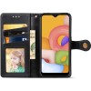Кожаный чехол книжка GETMAN Gallant (PU) для Samsung Galaxy A54 5G, Черный