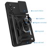 Ударопрочный чехол Camshield Serge Ring для Samsung Galaxy A34 5G, Черный