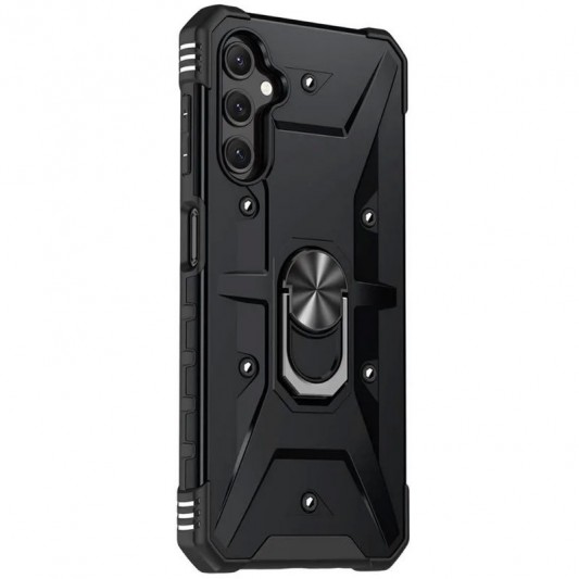 Ударопрочный чехол Pathfinder Ring для Samsung Galaxy A34 5G Черный / Black - изображение 1