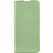 Шкіряний чохол-книжка GETMAN Elegant (PU) для Xiaomi Redmi 12C М'ятний