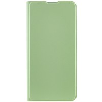 Кожаный чехол-книжка GETMAN Elegant (PU) для Xiaomi Redmi 12C Мятный
