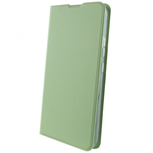 Кожаный чехол-книжка GETMAN Elegant (PU) для Xiaomi Redmi 12C Мятный - изображение 1