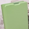 Кожаный чехол книжка GETMAN Elegant (PU) для Xiaomi Redmi 12C, Мятный