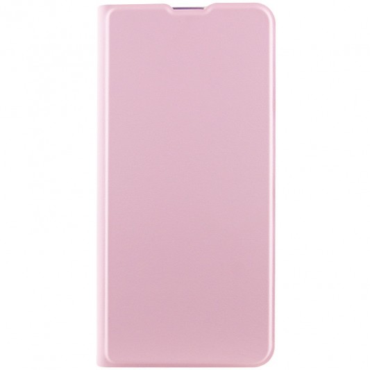 Шкіряний чохол-книжка GETMAN Elegant (PU) для Xiaomi Redmi Note 10 Pro / 10 Pro Max Рожевий