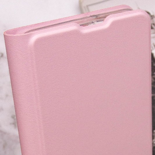Шкіряний чохол-книжка GETMAN Elegant (PU) для Xiaomi Redmi Note 10 Pro / 10 Pro Max Рожевий - зображення 4 
