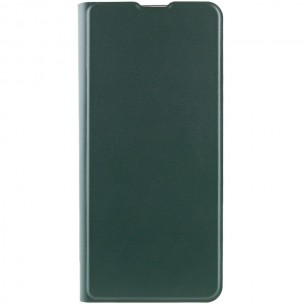 Кожаный чехол-книжка GETMAN Elegant (PU) для Xiaomi Poco X5 5G / Redmi Note 12 5G Зеленый