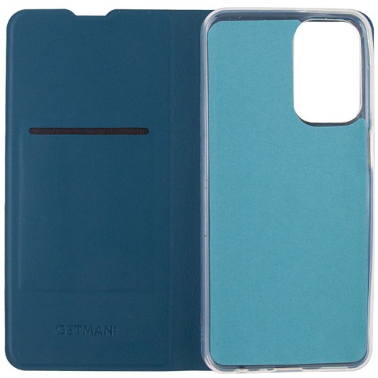 Шкіряний чохол-книжка GETMAN Elegant (PU) для Xiaomi Poco X5 5G / Redmi Note 12 5G Синій - зображення 4 