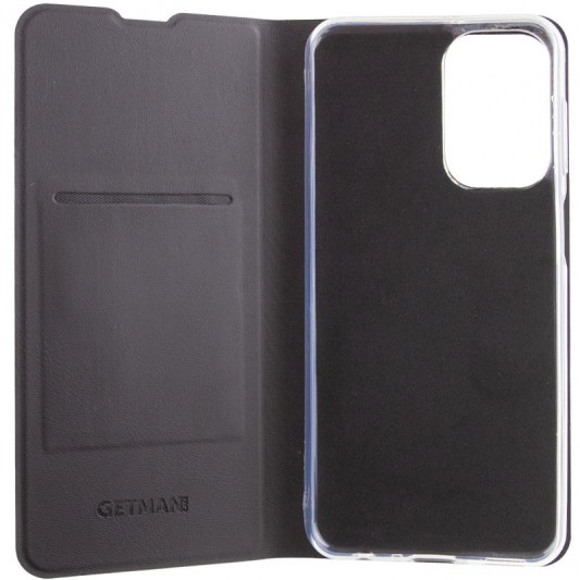 Шкіряний чохол-книжка GETMAN Elegant (PU) для Xiaomi Poco X5 5G / Redmi Note 12 5G Чорний - зображення 5 