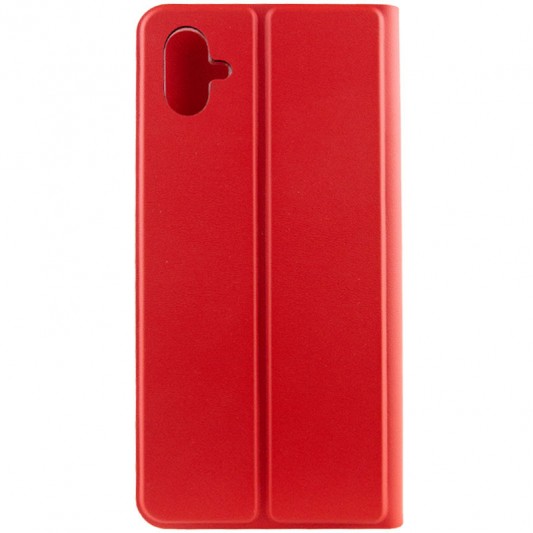 Кожаный чехол-книжка GETMAN Elegant (PU) для Samsung Galaxy A04e Красный - изображение 1