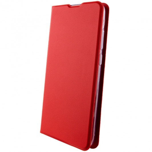 Кожаный чехол-книжка GETMAN Elegant (PU) для Samsung Galaxy A04e Красный - изображение 2