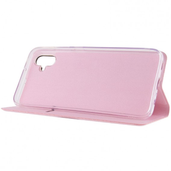 Шкіряний чохол книжка GETMAN Elegant (PU) для Samsung Galaxy A04e, Рожевий