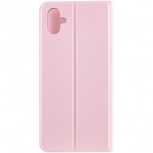 Кожаный чехол-книжка GETMAN Elegant (PU) для Samsung Galaxy A04e Розовый - изображение 4