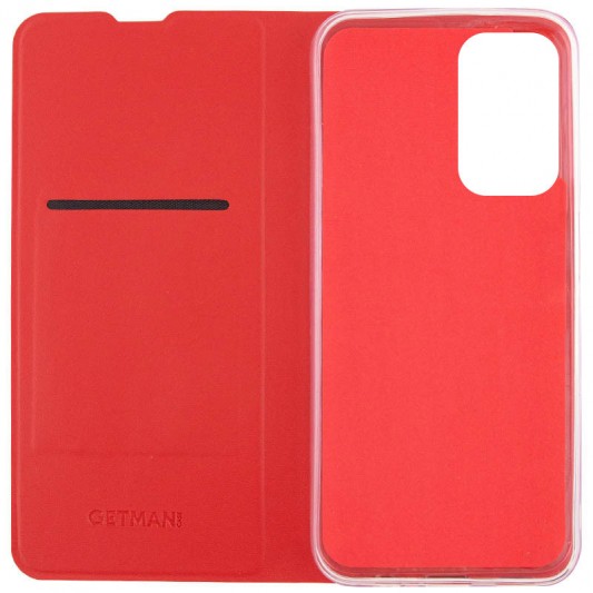 Шкіряний чохол-книжка GETMAN Elegant (PU) для Samsung Galaxy M33 5G Червоний - зображення 5 