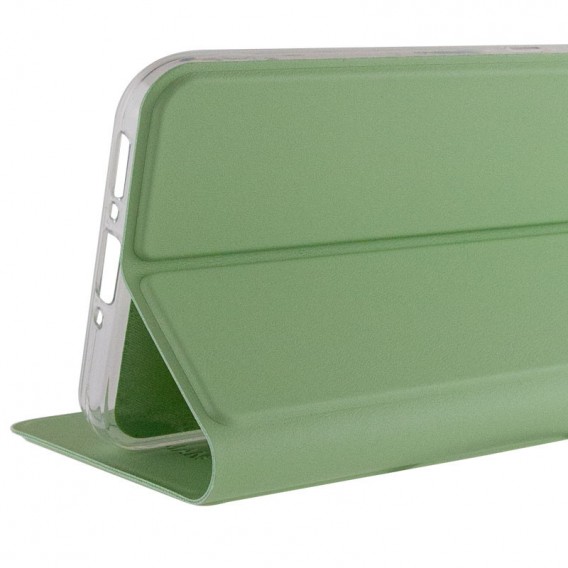 Шкіряний чохол книжка GETMAN Elegant (PU) для Samsung Galaxy M33 5G, М'ятний