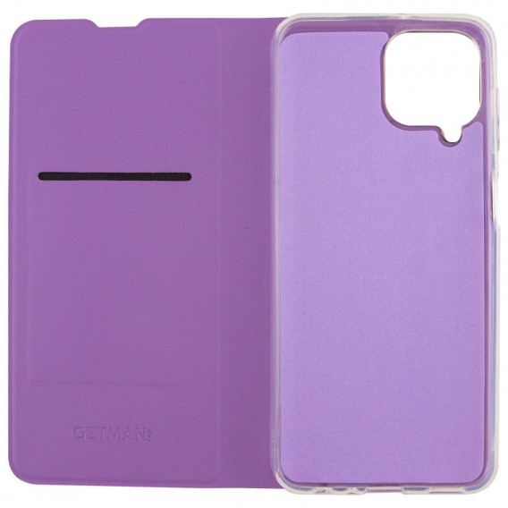 Шкіряний чохол книжка GETMAN Elegant (PU) для Samsung Galaxy M33 5G, Бузковий