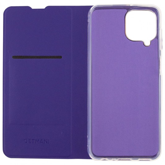 Кожаный чехол-книжка GETMAN Elegant (PU) для Samsung Galaxy M33 5G Фиолетовый - изображение 2