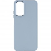TPU чехол Bonbon Metal Style для Samsung Galaxy A34 5G, Голубой / Mist blue