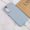 TPU чохол Bonbon Metal Style для Samsung Galaxy A34 5G, Блакитний / Mist blue