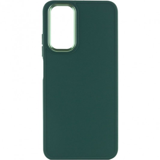 TPU чехол Bonbon Metal Style для Samsung Galaxy A34 5G Зеленый / Army green - изображение 1