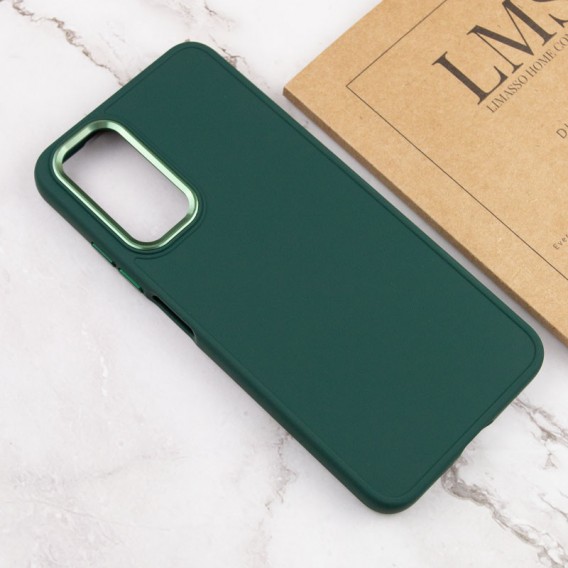 TPU чохол Bonbon Metal Style для Samsung Galaxy A34 5G, Зелений / Army green