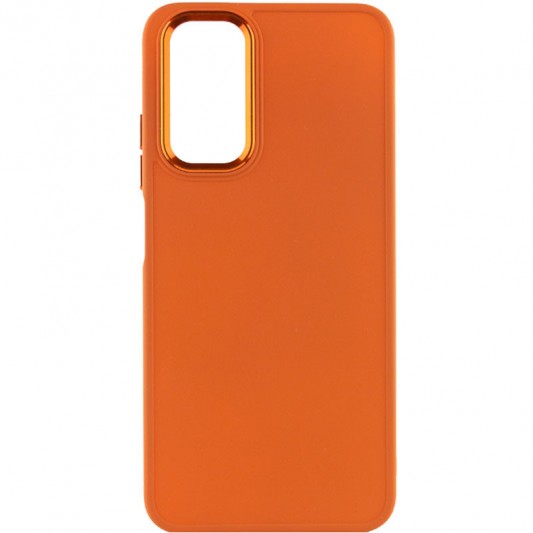 TPU чехол Bonbon Metal Style для Samsung Galaxy A34 5G Оранжевый / Papaya - изображение 1