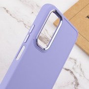 TPU чехол Bonbon Metal Style для Samsung Galaxy A34 5G, Сиреневый / Dasheen