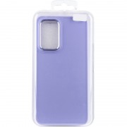 TPU чехол Bonbon Metal Style для Samsung Galaxy A34 5G, Сиреневый / Dasheen