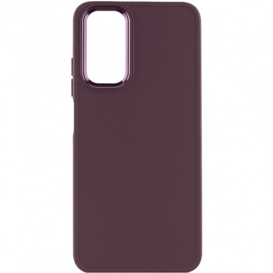 TPU чехол Bonbon Metal Style для Samsung Galaxy A54 5G Бордовый / Plum - изображение 1