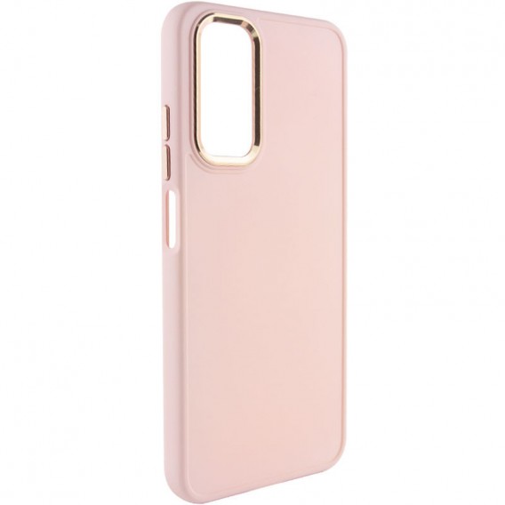 TPU чохол Bonbon Metal Style для Samsung Galaxy A54 5G, Рожевий / Light pink