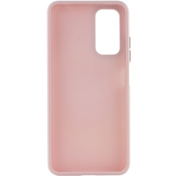 TPU чохол Bonbon Metal Style для Samsung Galaxy A54 5G, Рожевий / Light pink
