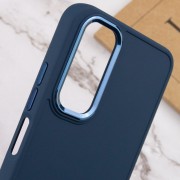 TPU чехол Bonbon Metal Style для Samsung Galaxy A54 5G, Синий / Cosmos blue