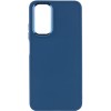 TPU чехол Bonbon Metal Style для Samsung Galaxy A54 5G, Синий / Denim Blue