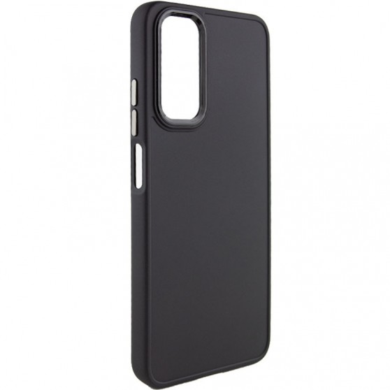 TPU чохол Bonbon Metal Style для Samsung Galaxy A54 5G Чорний / Black