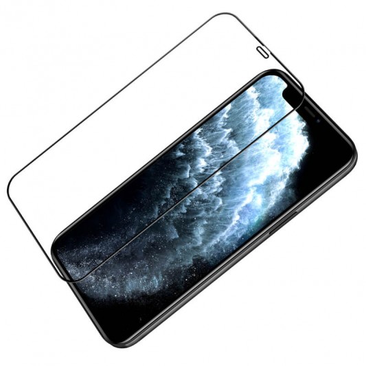 Защитное стекло Nillkin (CP+PRO) для Apple iPhone 12 Pro / 12 (6.1") Черный - изображение 3