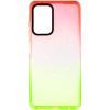 Чохол TPU+PC Sunny Gradient для Samsung Galaxy A33 5G, Рожевий / Салатовий