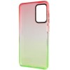 Чохол TPU+PC Sunny Gradient для Samsung Galaxy A33 5G, Рожевий / Салатовий