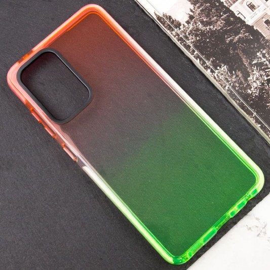 Чохол TPU+PC Sunny Gradient для Samsung Galaxy A33 5G Рожевий / Салатовий - зображення 3 