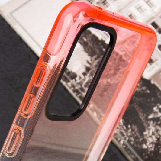 Чохол TPU+PC Sunny Gradient для Samsung Galaxy A33 5G Рожевий / Салатовий - зображення 4 