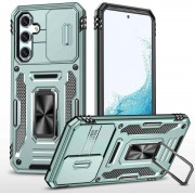 Ударопрочный чехол Camshield Army Ring для Samsung Galaxy A34 5G Зеленый / Light Green