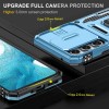 Удароміцний чохол Camshield Army Ring Samsung Galaxy A54 5G, Блакитний / Light Blue