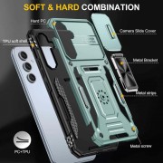 Ударопрочный чехол Camshield Army Ring для Samsung Galaxy A54 5G, Зеленый / Light Green